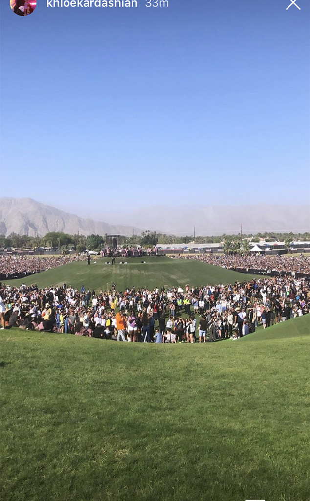 Khloe Kardashian, Kanye West, Sunday Service, Coachella